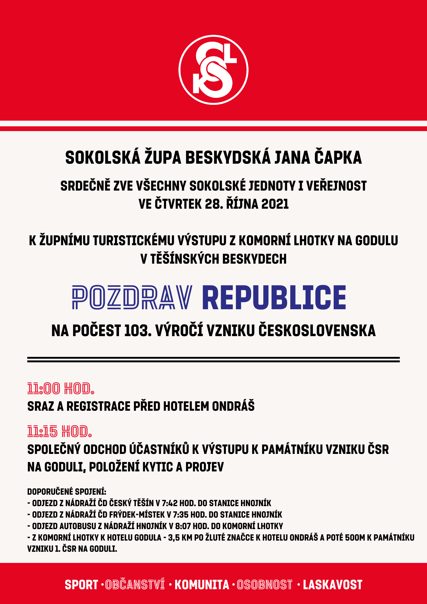 Pozdrav republice 2021